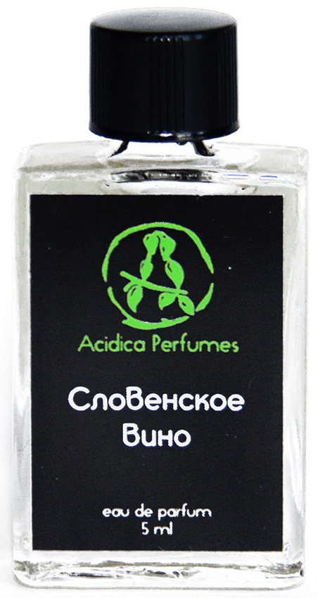 Словенское вино Acidica perfumes