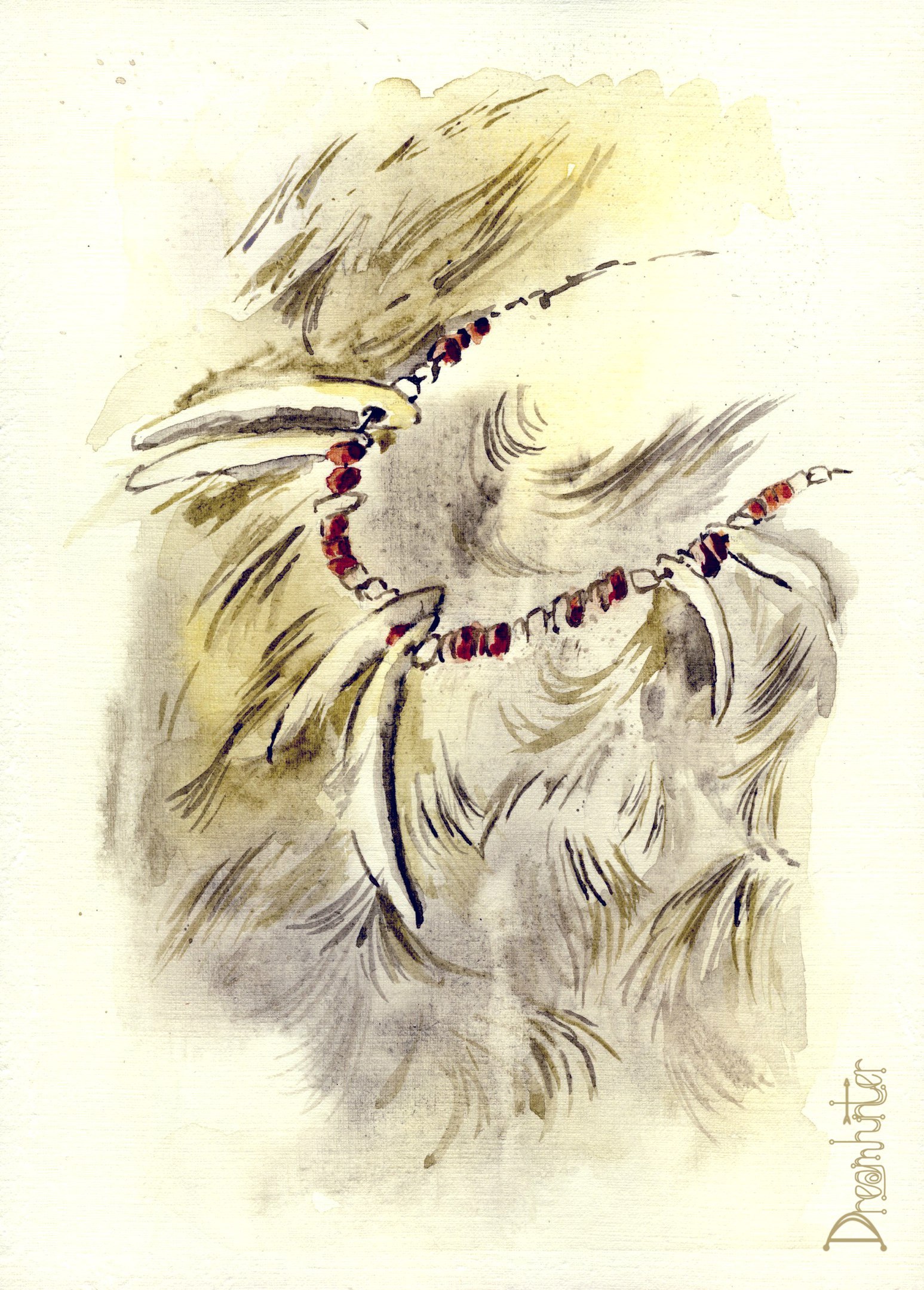 Вторая кожа Acidica perfumes открытка акварели Елена Пильгун